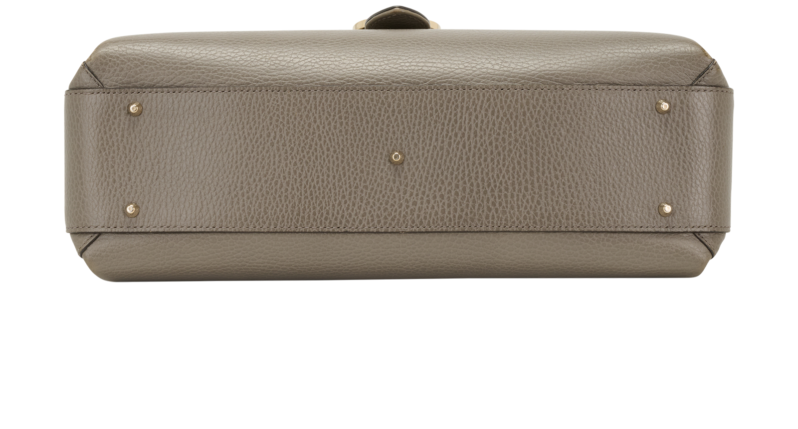 Interlocking G Chain Shoulder Bag, &pound;695, Handbags, Grey, Leather, Top view